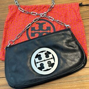 Tory Burch clutch with chain strap